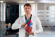 A widowmaker cardiac attack occurs due to the 100 percent blockage of the LAD artery (Image by Freepik)